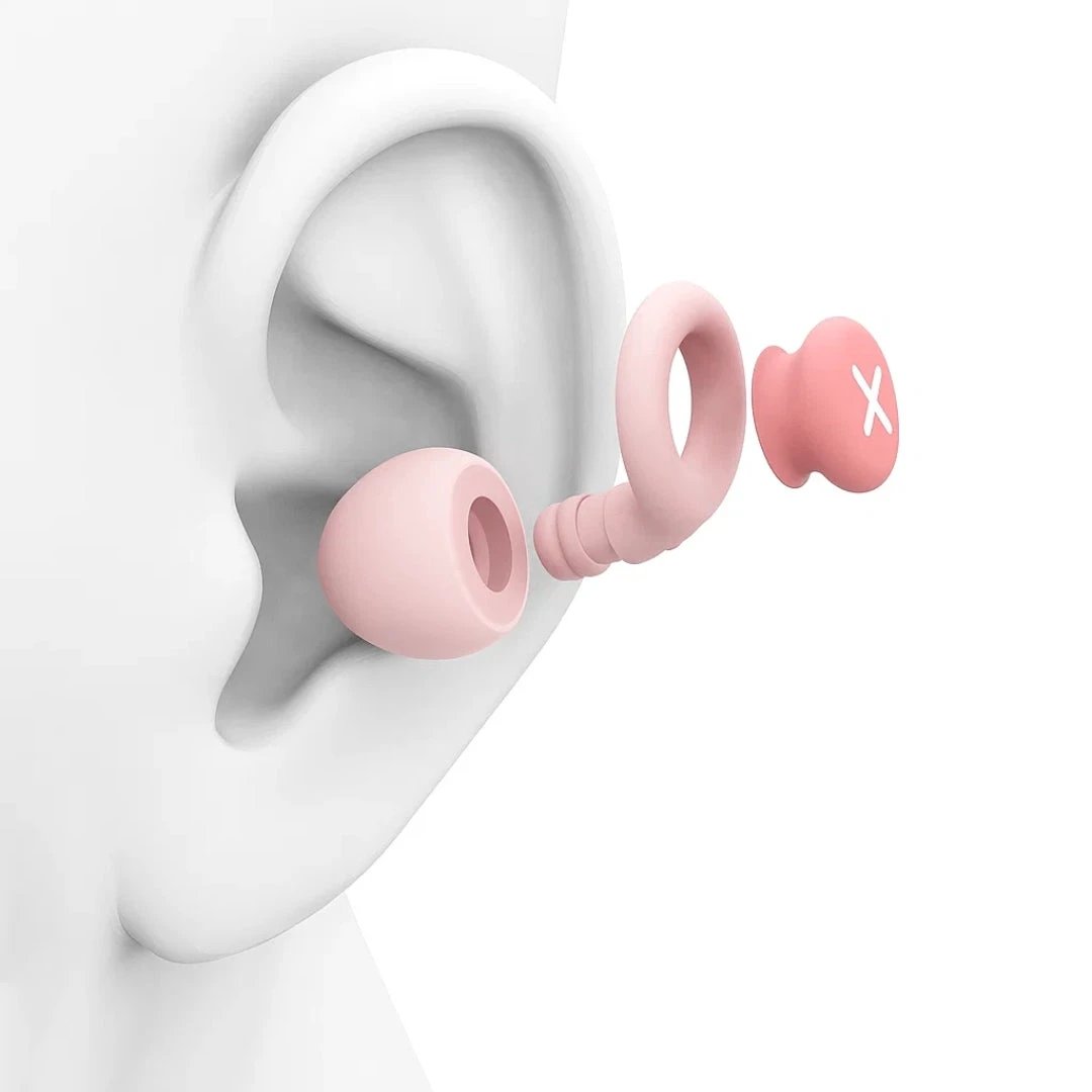 Block Snoring & City Noise – Soft Silicone Fit – Reusable & Hygienic – Ideal for Side Sleepers & Travel Bowlift by Bowlift