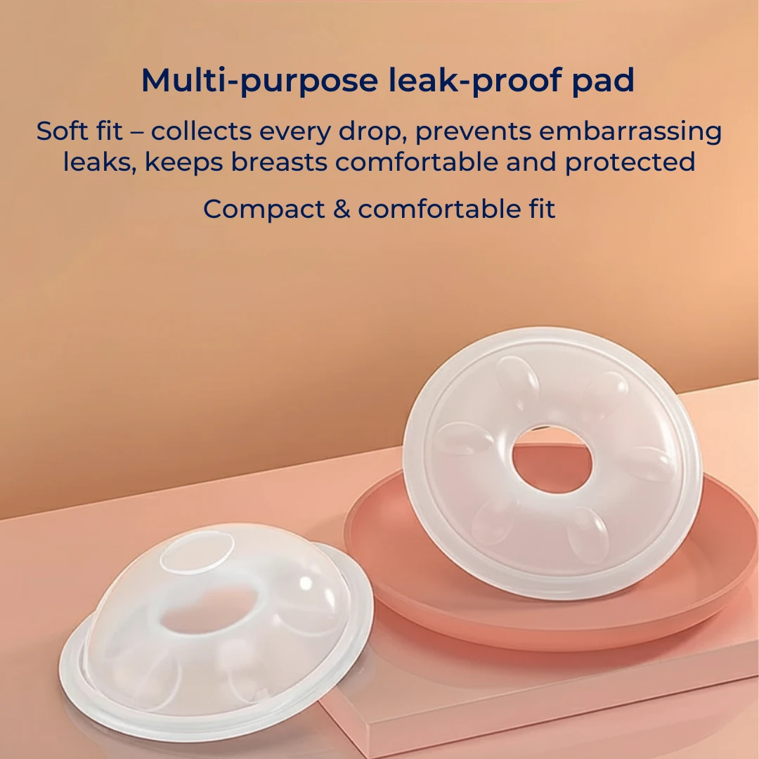 Silicone Adhesion – Thin Reusable – Discreet Leak Protection – Washable Comfort For Nursing Mums Bowlift by Bowlift