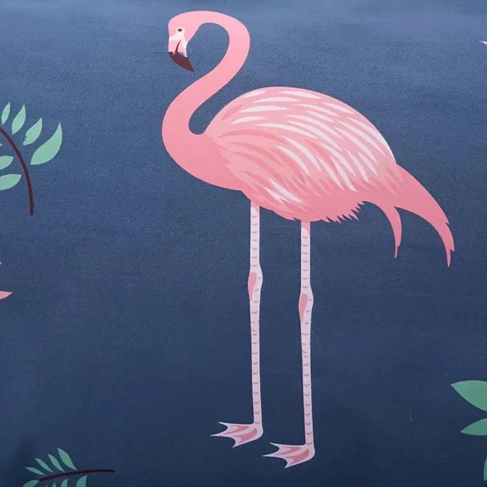 Flamingo Oasis | 3pcs Duvet Cover Set by Casa & Beyond