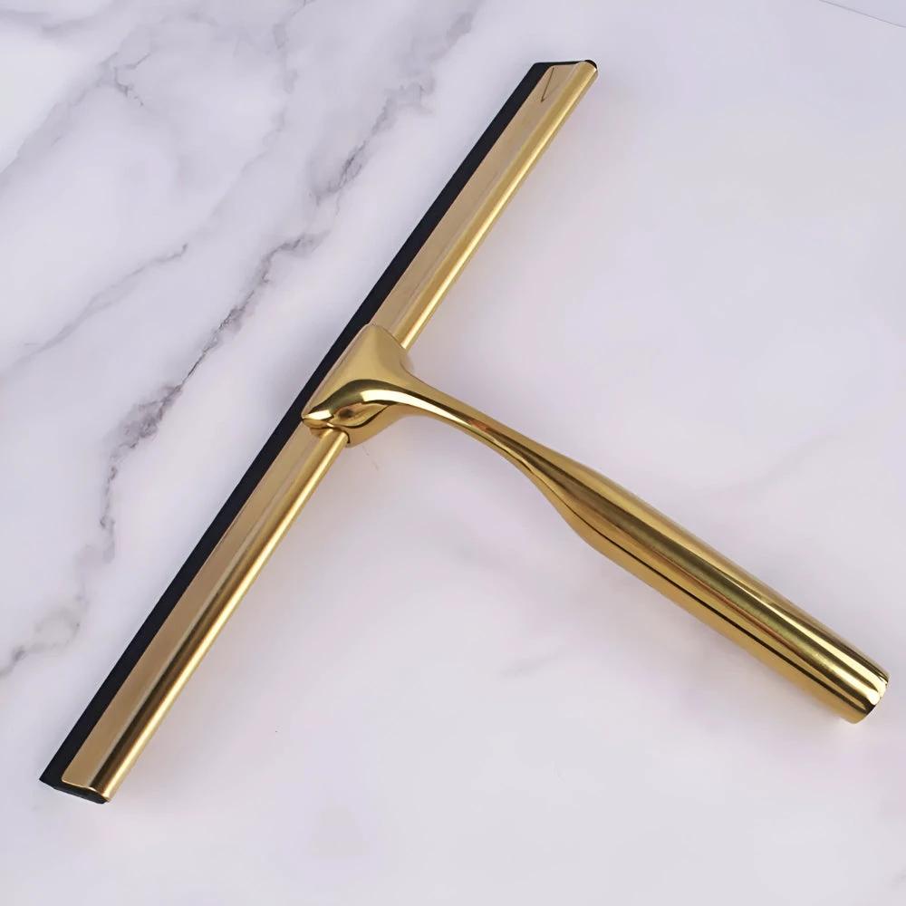Golden Stainless Steel Multi-Purpose Squeegee by Casa & Beyond