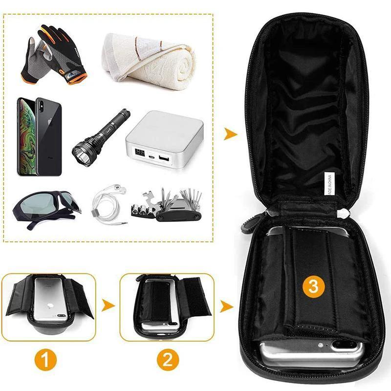 Waterproof bike bag by Bowlift