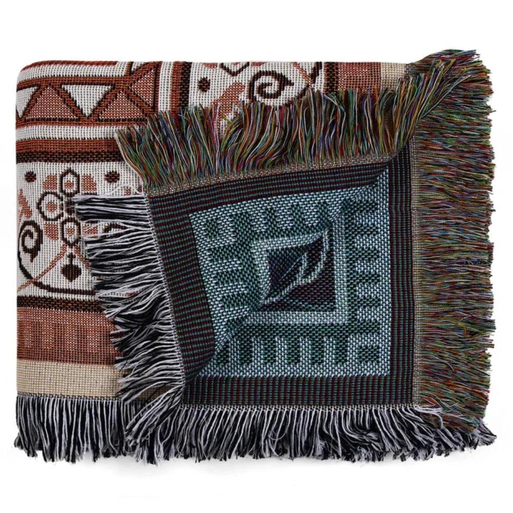 Bohemian Desert Mirage Throw Blanket by Casa & Beyond