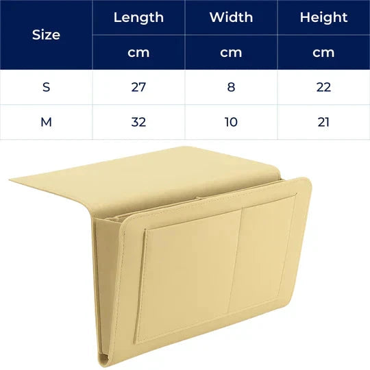 Essentials Within Reach – Thick Felt Durable Material – Save Space Stay Organised & Enjoy Nighttime Comfort Bowlift by Bowlift