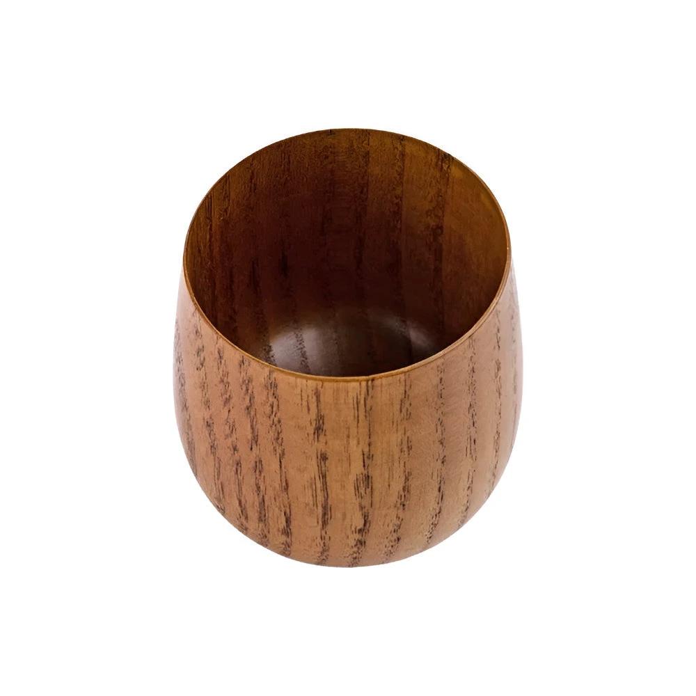 Handcrafted Wooden Tea Cup by Casa & Beyond