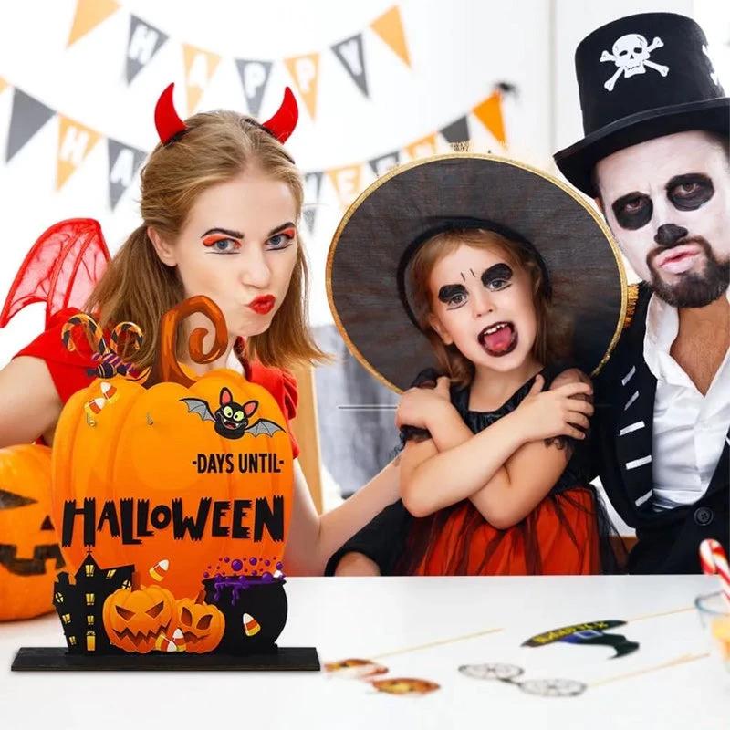 Wood Halloween Advent Calendar by Bowlift