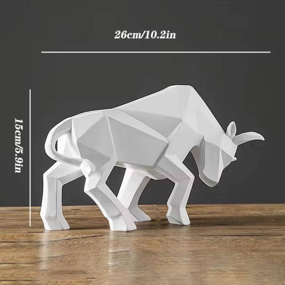 Creative Charging Bull Figurine by Casa & Beyond