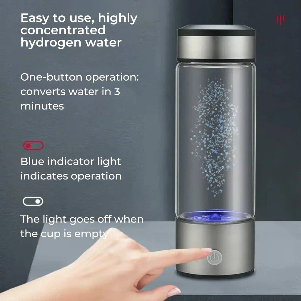 HydroPure | Portable Hydrogen Water Bottle - for Antioxidant Water – Supports Health and Performance Bowlift by Bowlift