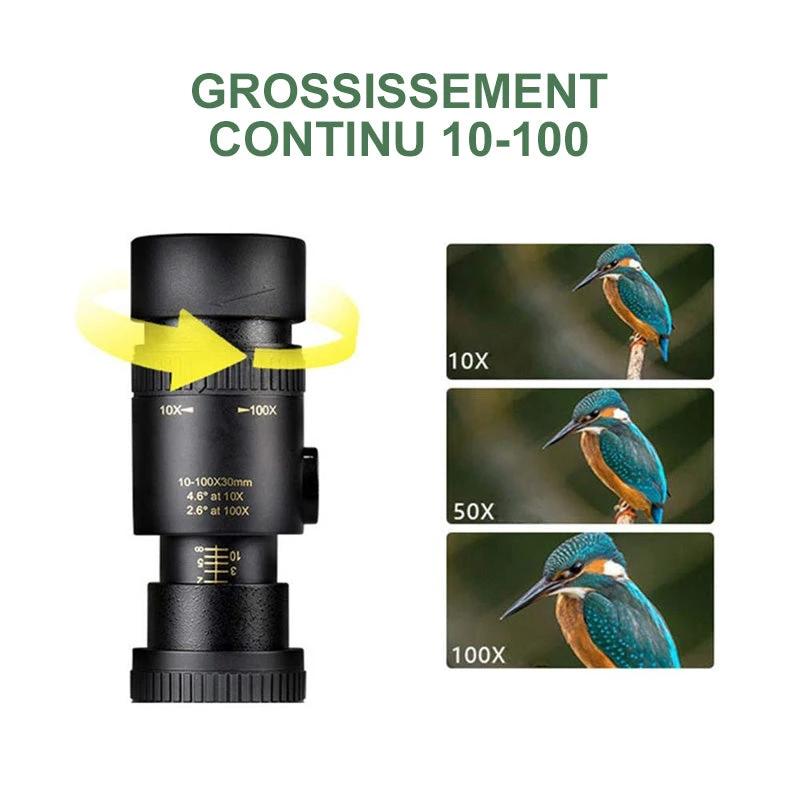 Super Zoom Monocular Telescope 4k by Bowlift