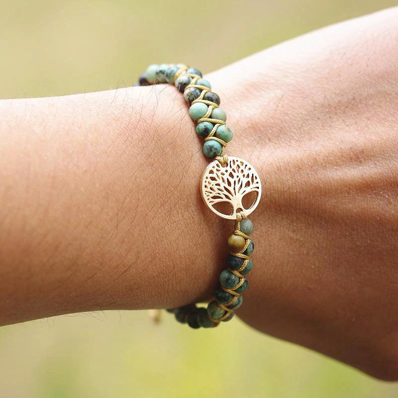Handmade Bracelet Tree of Life Braided by Bowlift