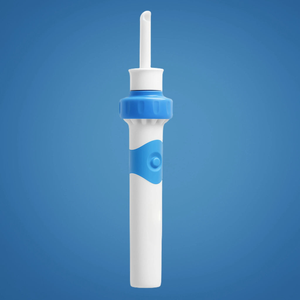 Soft Silicone Tip – LED Guidance – Quiet Safe Wax Removal for Adults & Kids Bowlift by Bowlift