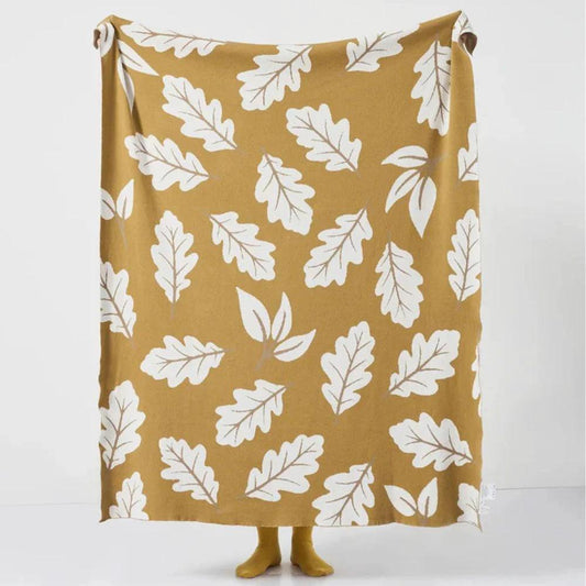 Amber Grove Knit Blanket by Casa & Beyond