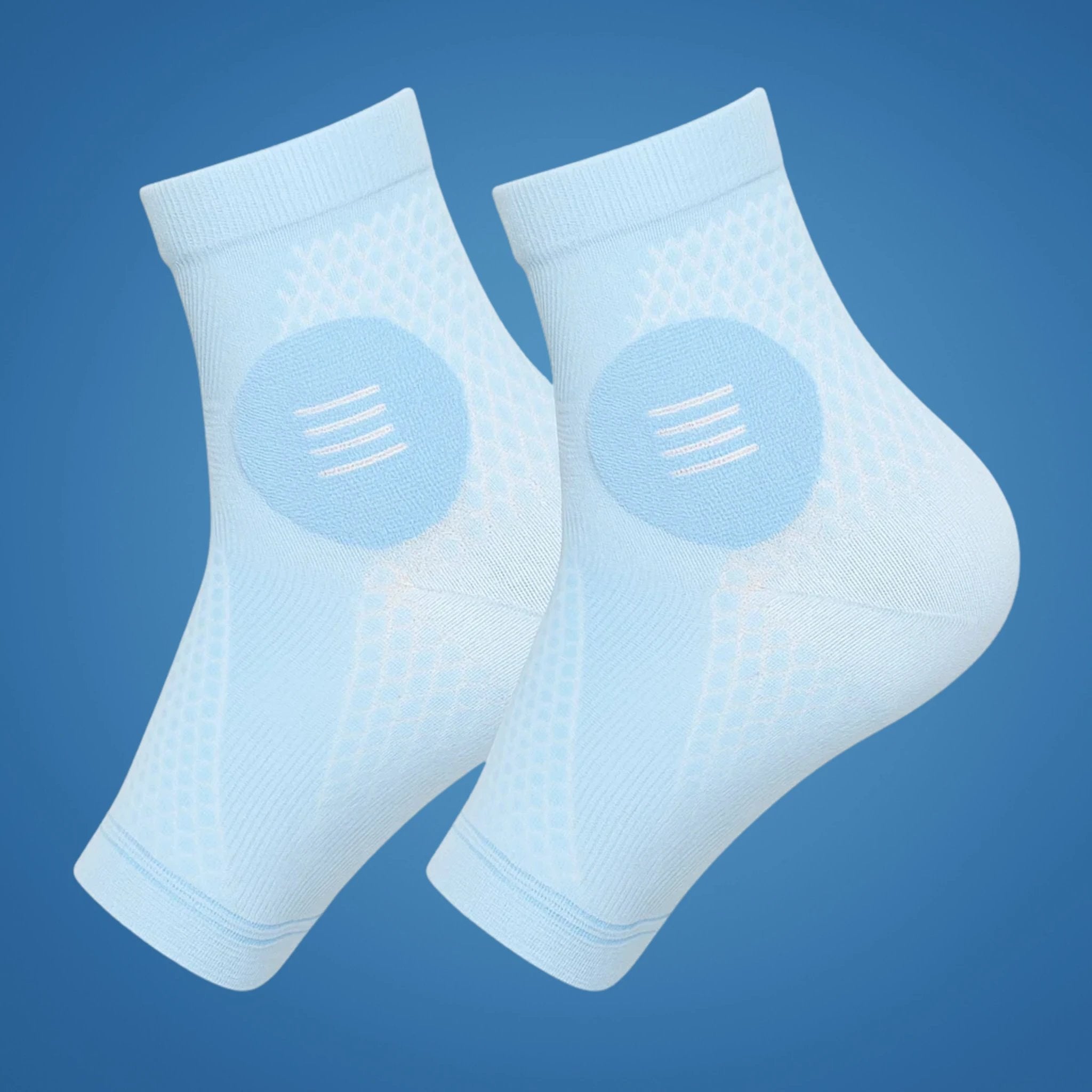 Neurowear | Neuropathy Compression Socks – Graduated 20–31 mmHg – Breathable Toeless Design – All‑Day Relief for Swollen Feet Bowlift by Bowlift