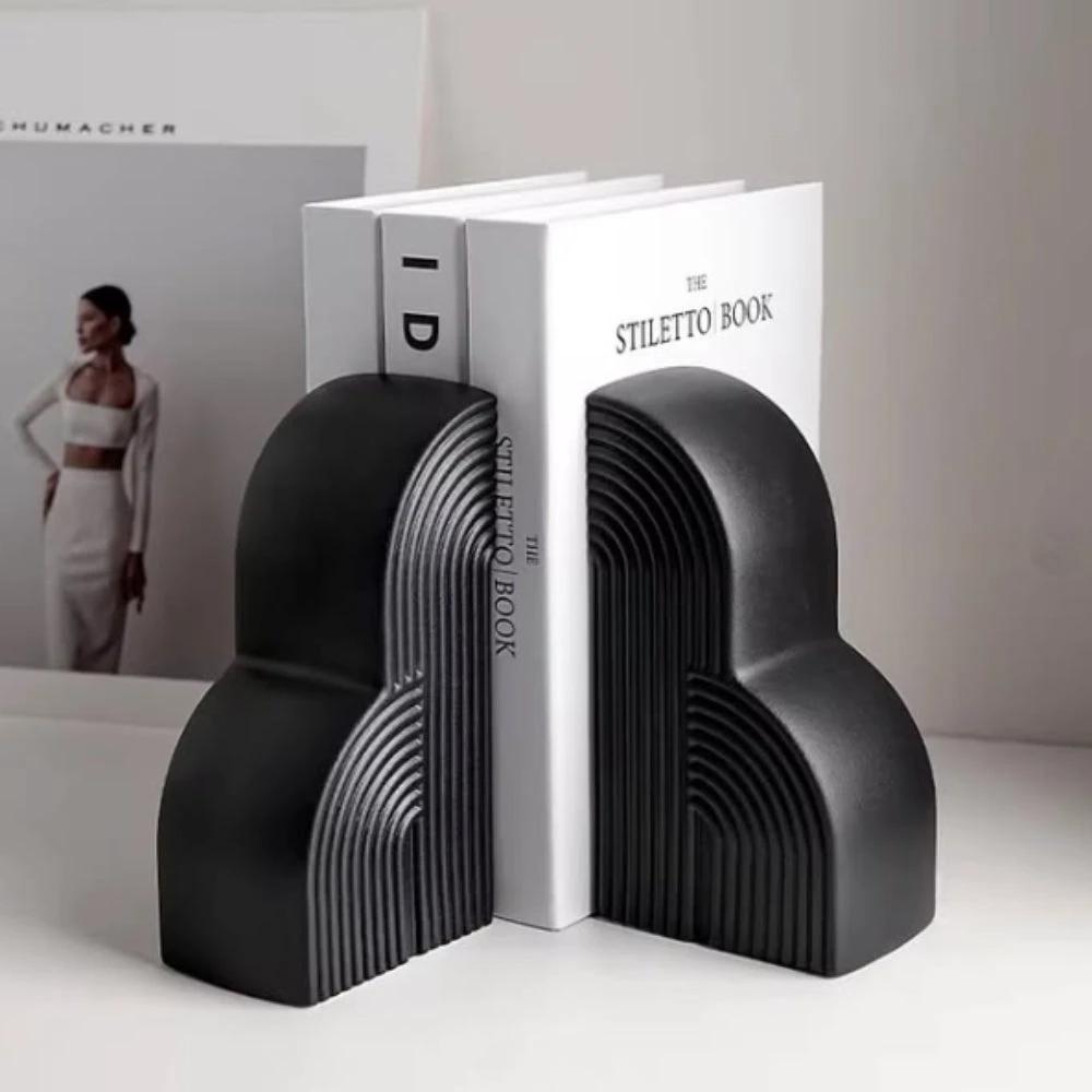 Persephone Cloud-Shaped Ceramic Bookends by Casa & Beyond