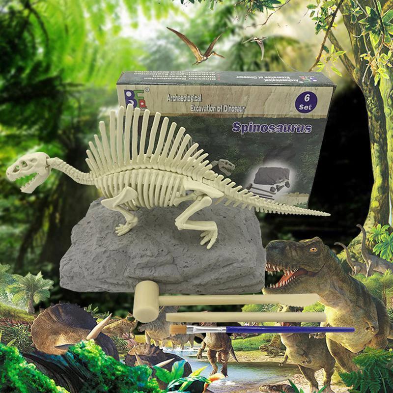 archaeological dinosaur toy by Bowlift