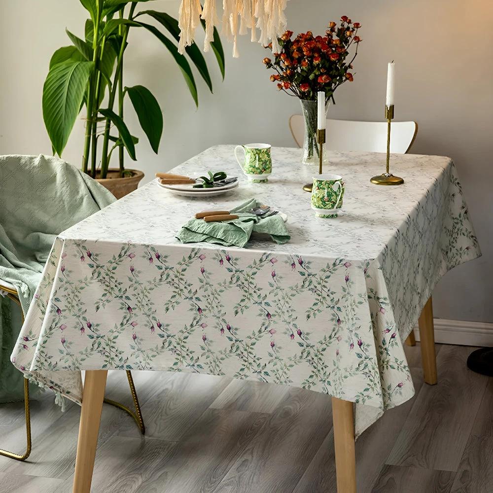 Floral Whisper Table Cloth by Casa & Beyond