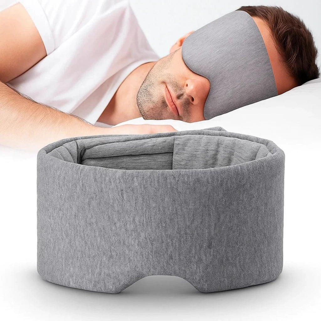 Total Light Blocking – Soft Cotton Comfort – Breathable Fit – Blocks All Light for Travel, Naps & Deep Sleep Bowlift by Bowlift
