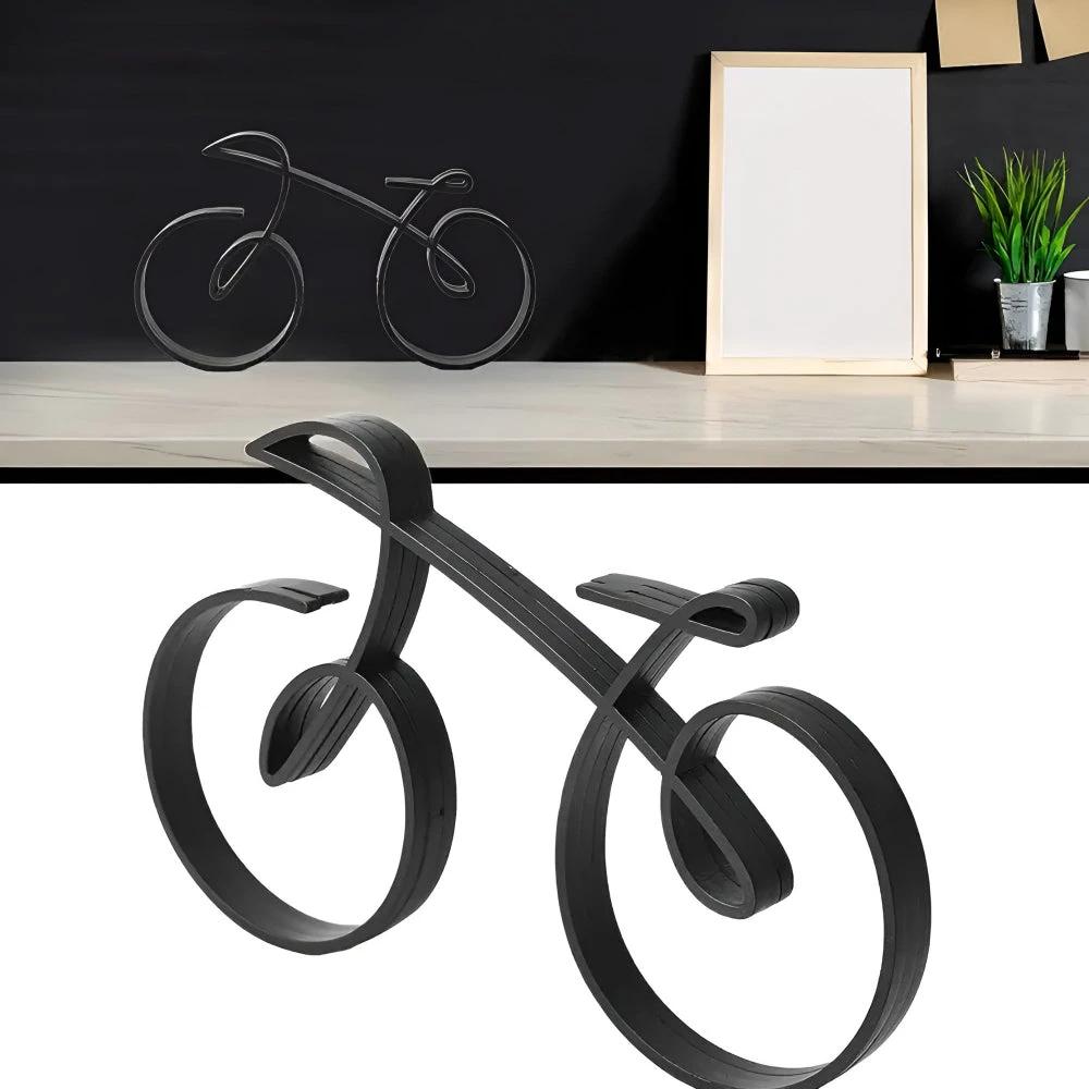Urban Cyclist Abstract Decor by Casa & Beyond