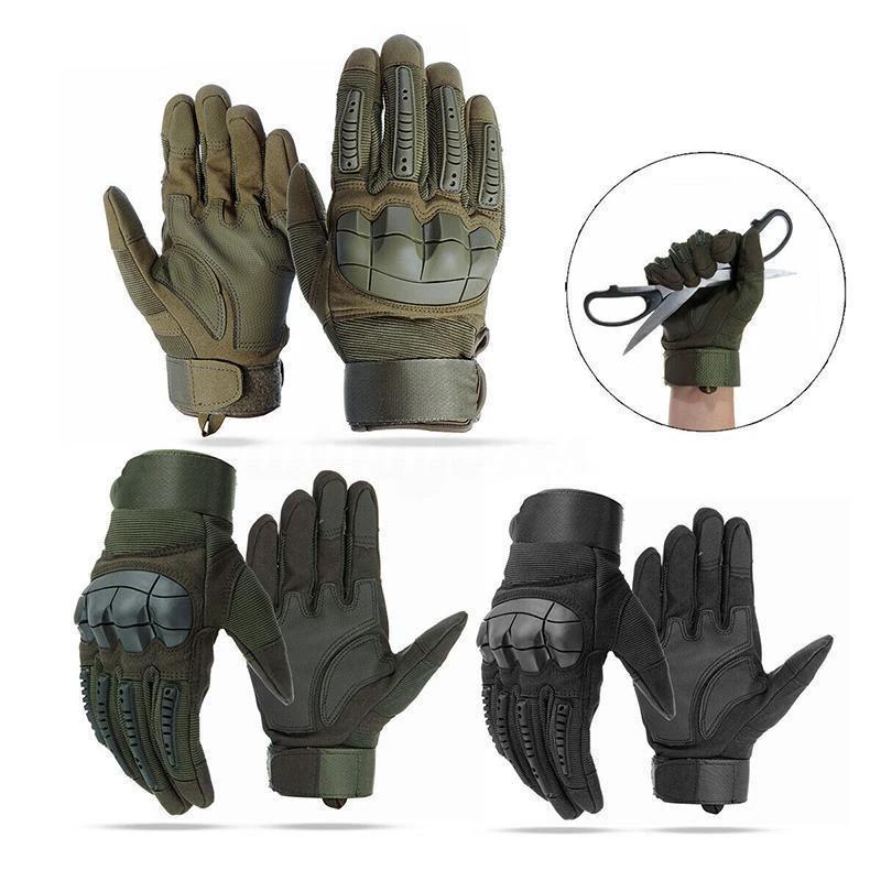 Military tactical gloves with full fingers by Bowlift
