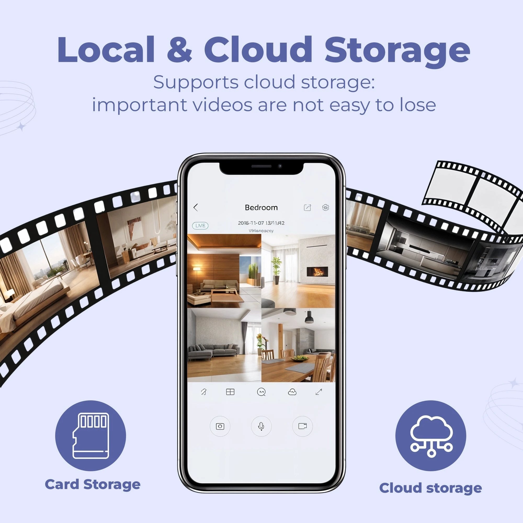 Wireless Indoor Security Camera Pro - Protect Your Family from Robberies and Burglaries Bowlift by Bowlift