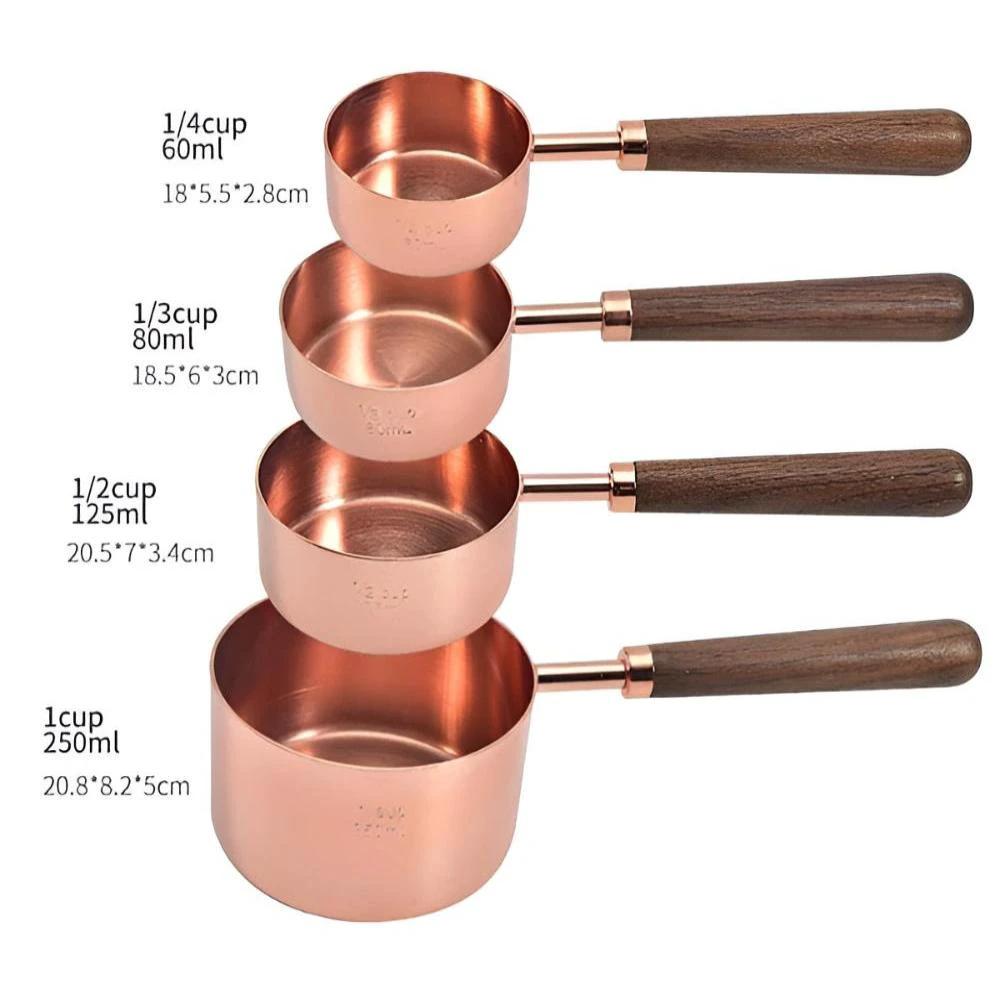 Gleam Copper Measuring Set by Casa & Beyond