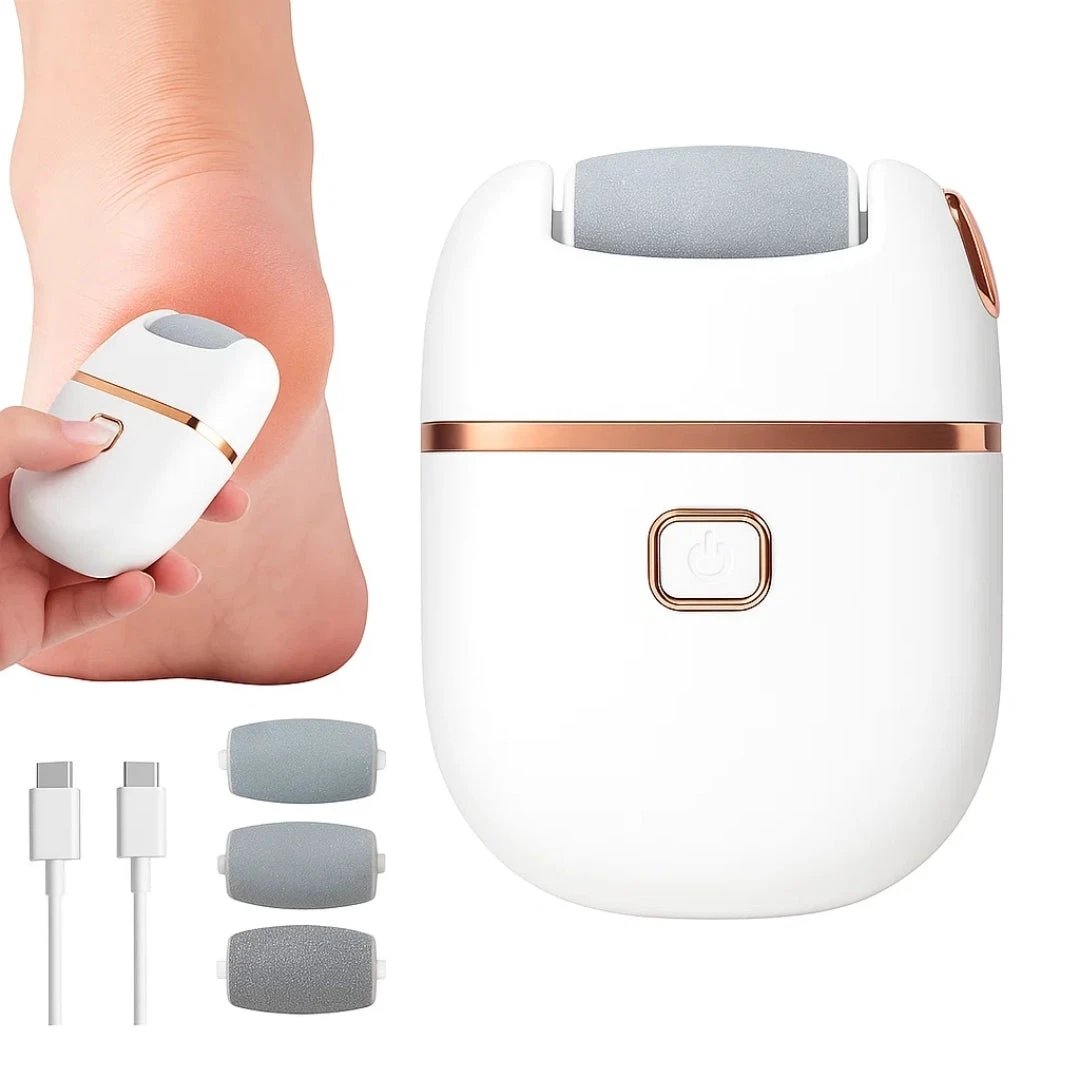 Callus Remover – Rechargeable Cordless – Heals Cracked Heels – Restores Soft, Smooth Feet at Home Bowlift by Bowlift