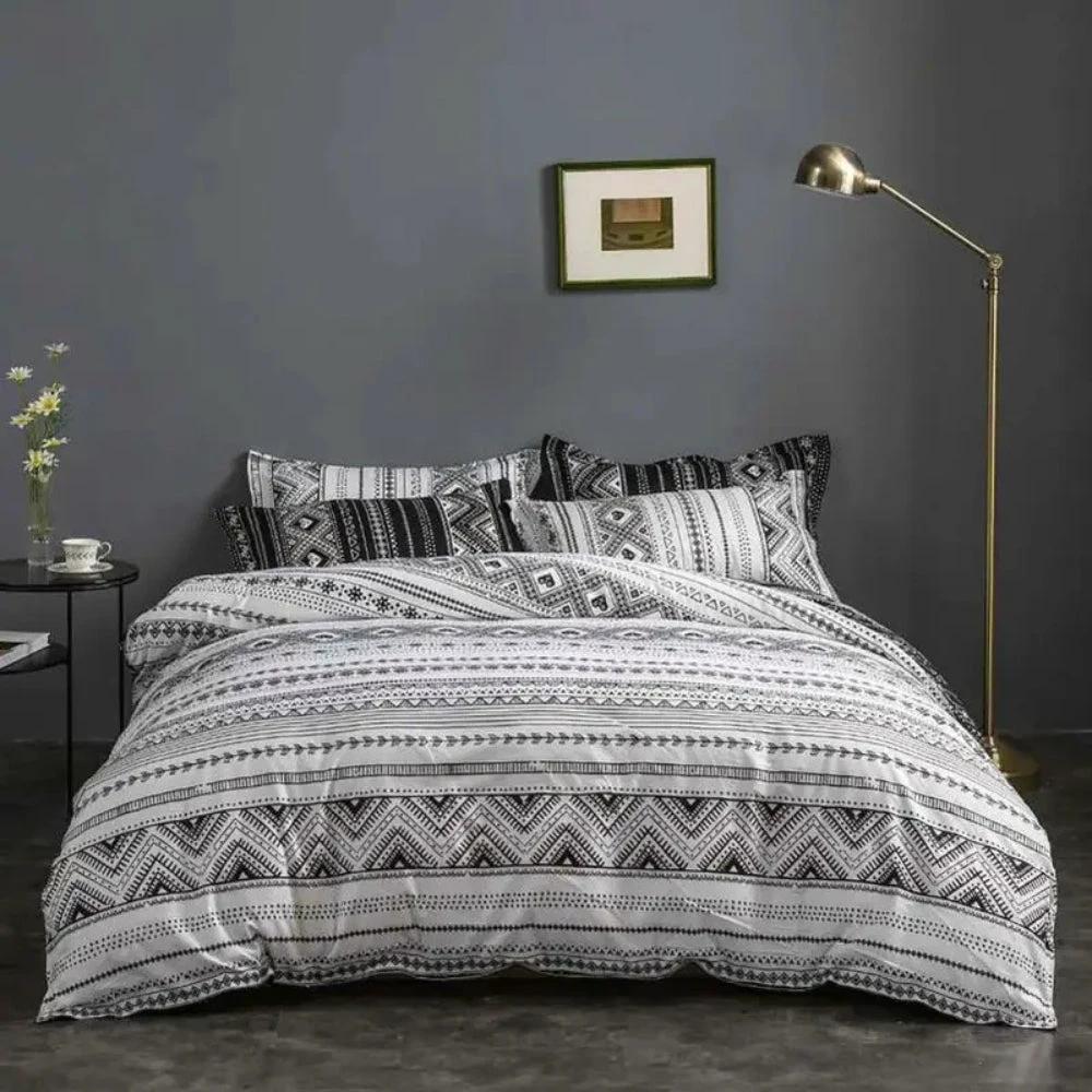 Avenzo Modern Boho Style Bedding Set by Casa & Beyond