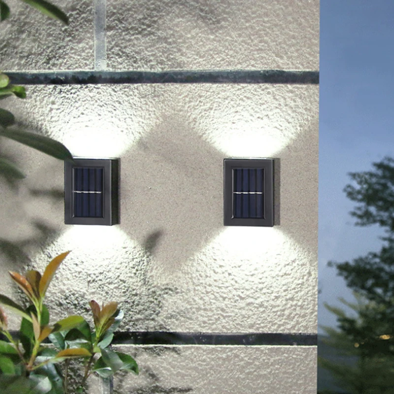 Solar Wall Lamp for Outdoor Areas by Bowlift