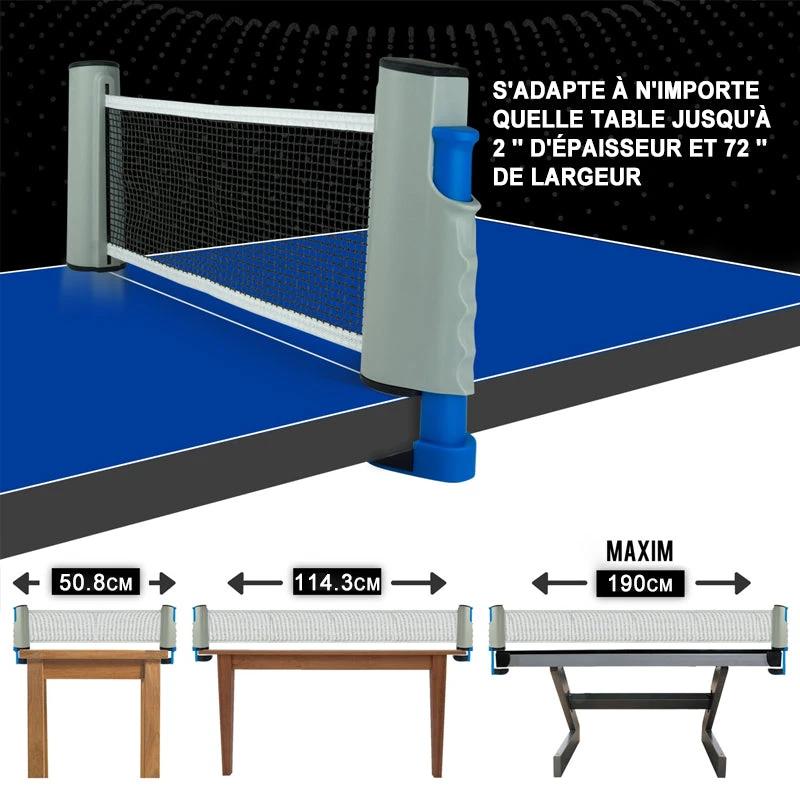 Table tennis net foldable by Bowlift