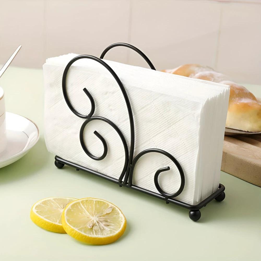 Stylish Swirl Napkin Holder by Casa & Beyond