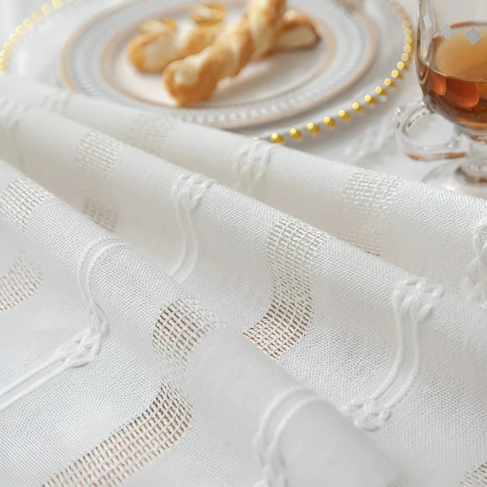 Tassel Whisper Table Runner by Casa & Beyond