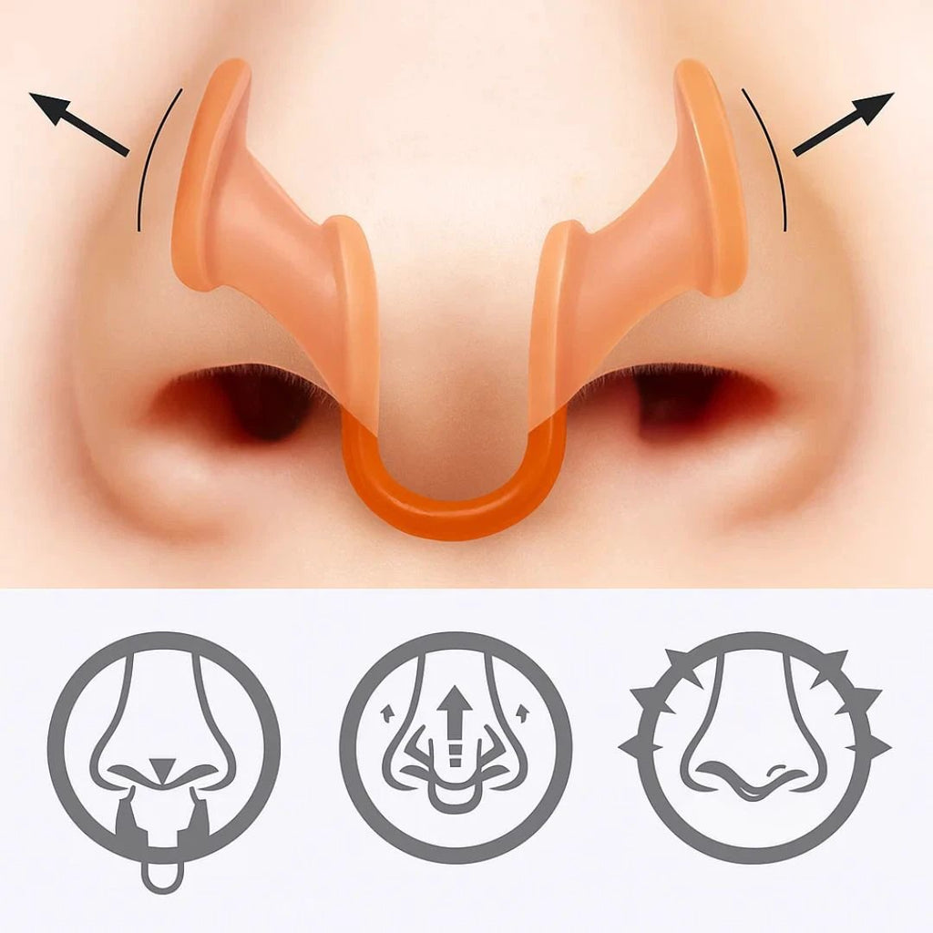 Snoring Nasal Dilator – Soft Silicone – Comfortable Fit – Adults Seeking Snore-Free Sleep – Better Rest Every Night Bowlift by Bowlift