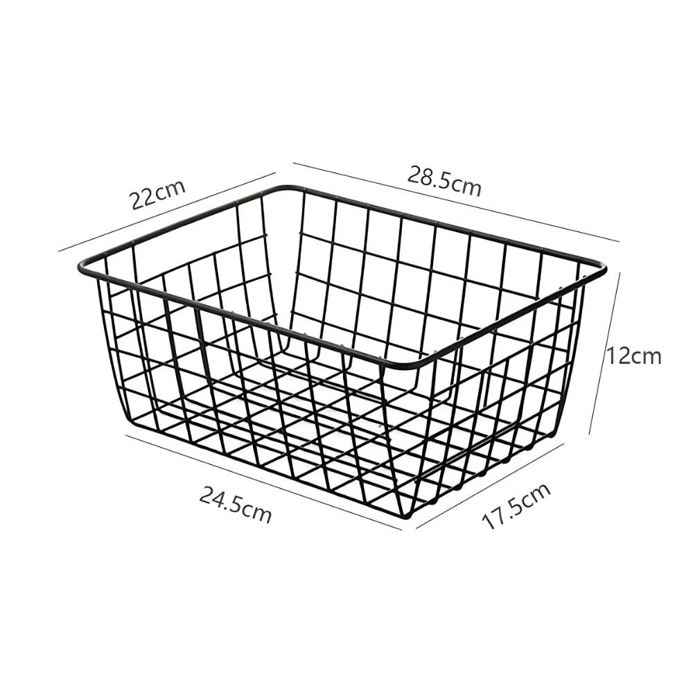 Durable Wire Storage Basket by Casa & Beyond