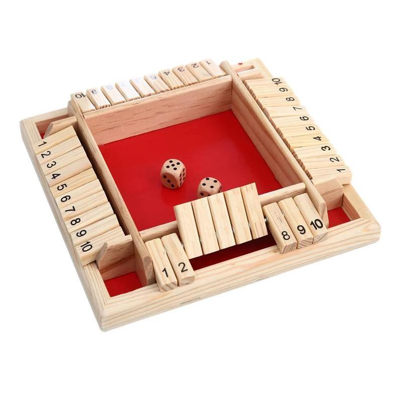 Wooden game board with lockable spinning by Bowlift