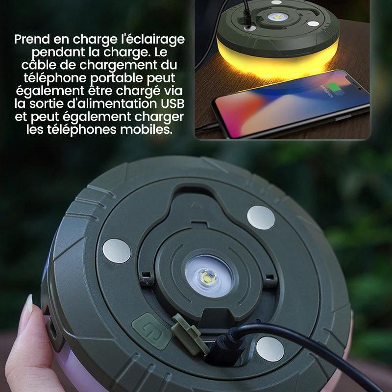 Portable, expandable, waterproof string lights for outdoor use by Bowlift
