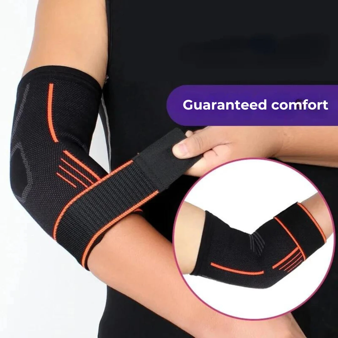 FlexiShield Orthopedic Elbow Brace | Pain Relief - Elbow Support - for Tendonitis - Arthritis - Injury Recovery Bowlift by Bowlift