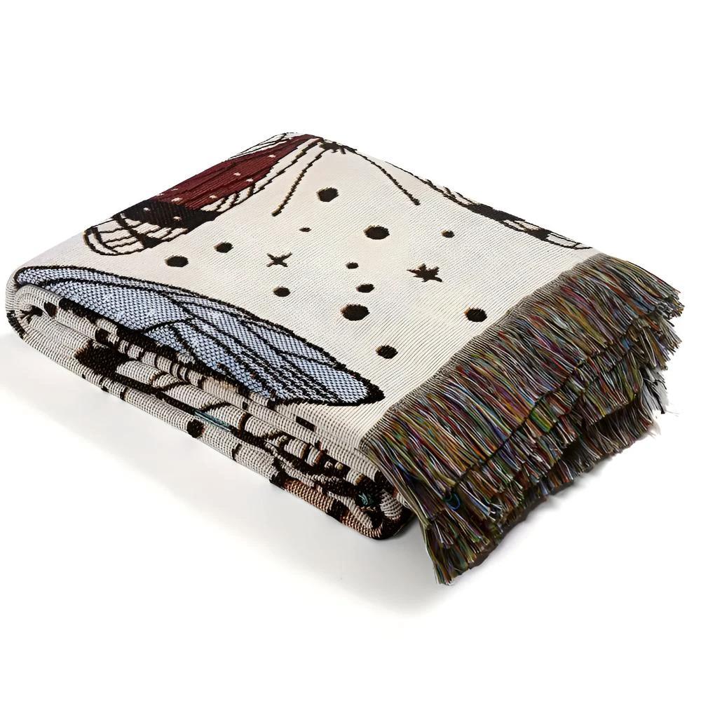 Butterfly Garden Blanket by Casa & Beyond