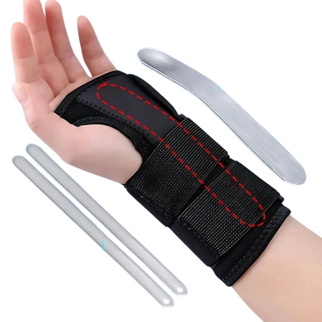 WristGuard Secure Wrist Bandage | Injury Recovery - Carpal Tunnel - Arthritis - Sports - Daily Support Bowlift by Bowlift