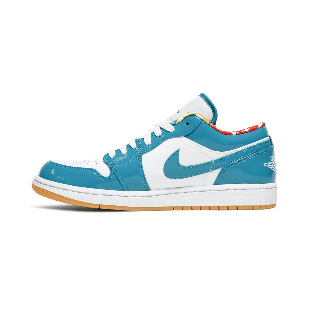 Air Jordan 1 Low SE Barcelona Cyber Teal by Air Jordan