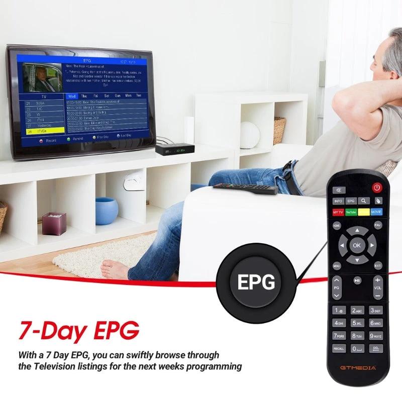 V7 S5X Freeview Box Recorder – HD TV Recording Device with Built-in Freeview by BowLift