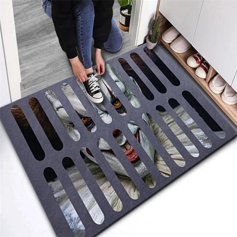(Halloween Promotion) Clown Trap Visibility Rug for Halloween by Bowlift