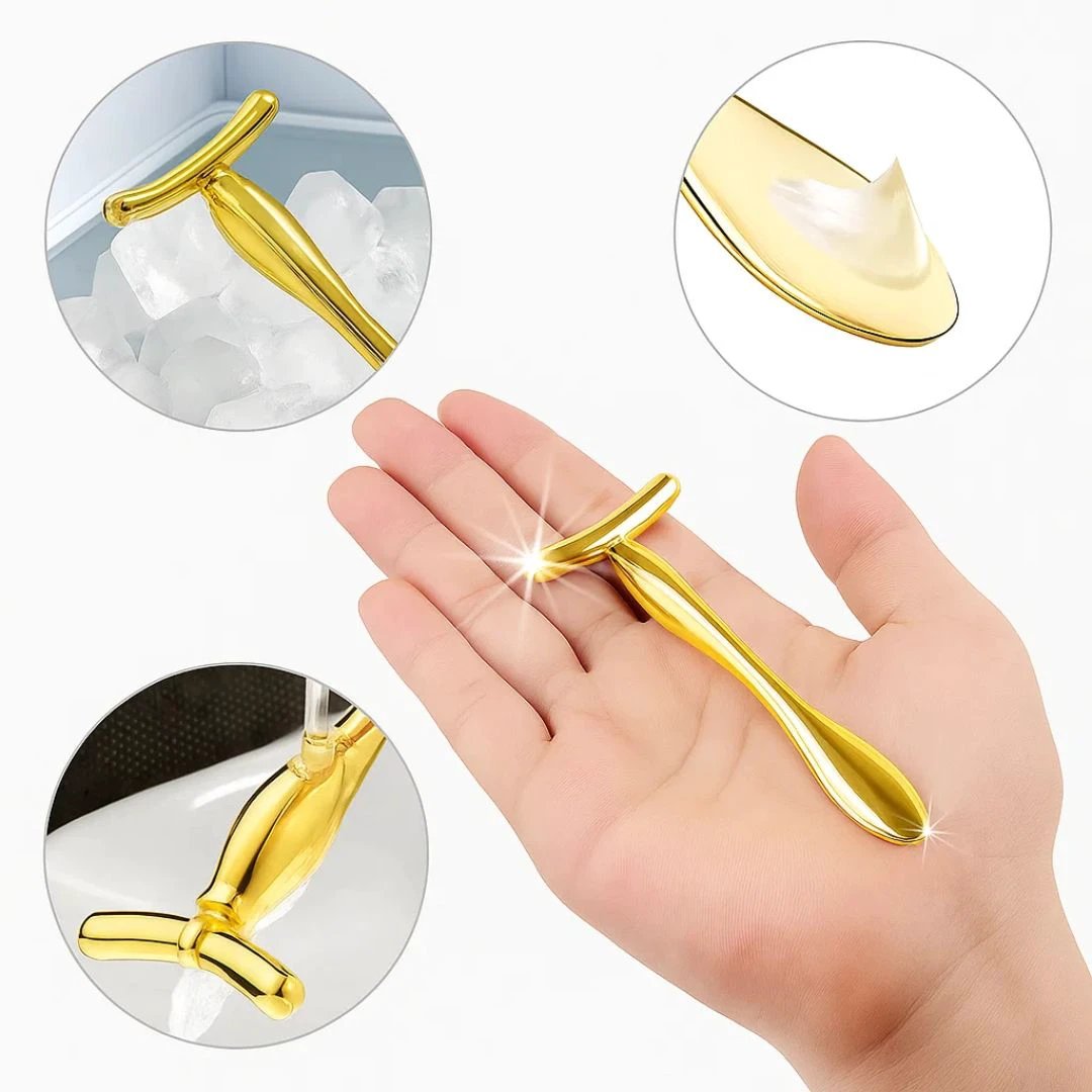Lifts Skin & Reduces Puffiness – Hygienic Scoop-End Design – Portable Daily Anti-Ageing Skincare Bowlift by Bowlift