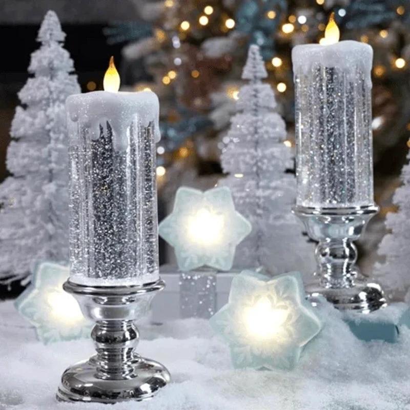 LED Christmas candles by Bowlift