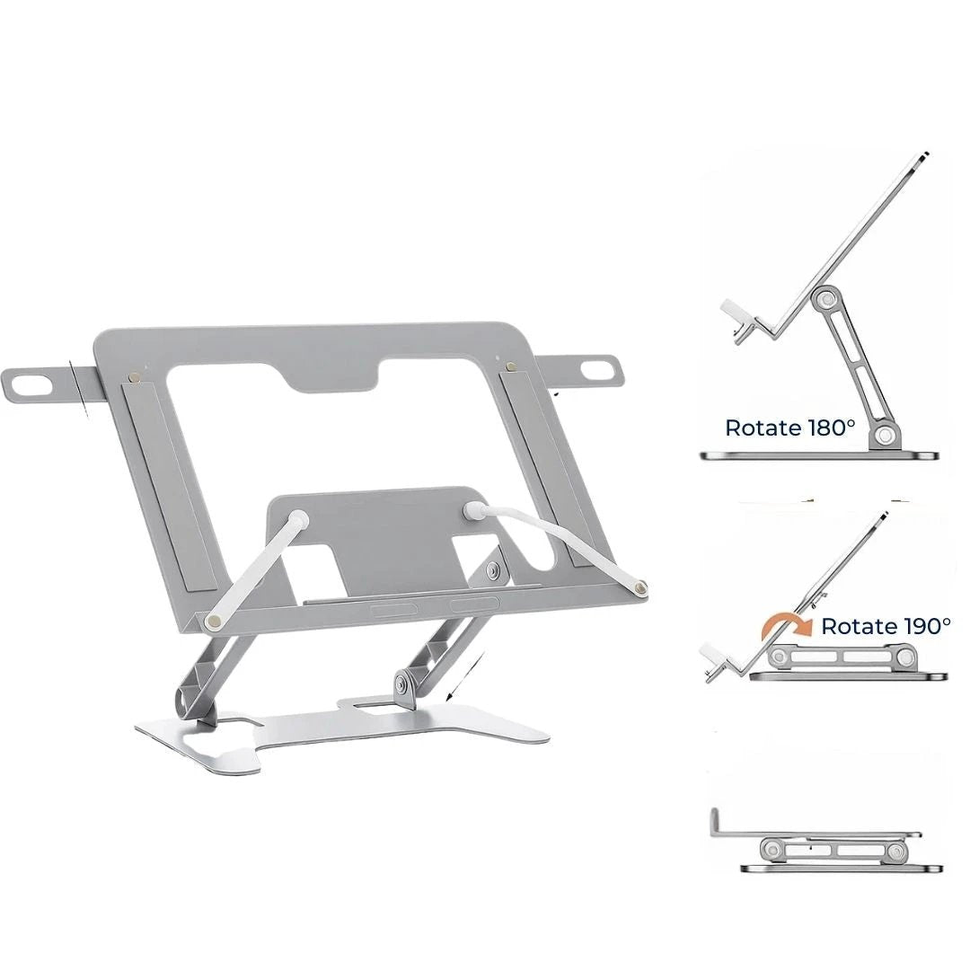 ReadEase | Adjustable Reading Stand – Ergonomic Neck-Relief – Foldable Compact Design – For Home, Office & Desk Comfort Bowlift by Bowlift