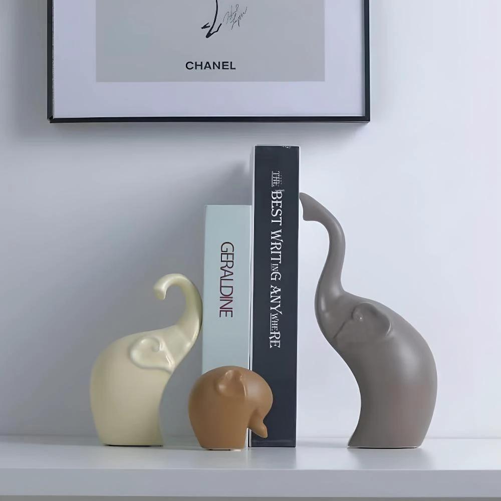 Modern Grace Elephant Sculptures by Casa & Beyond