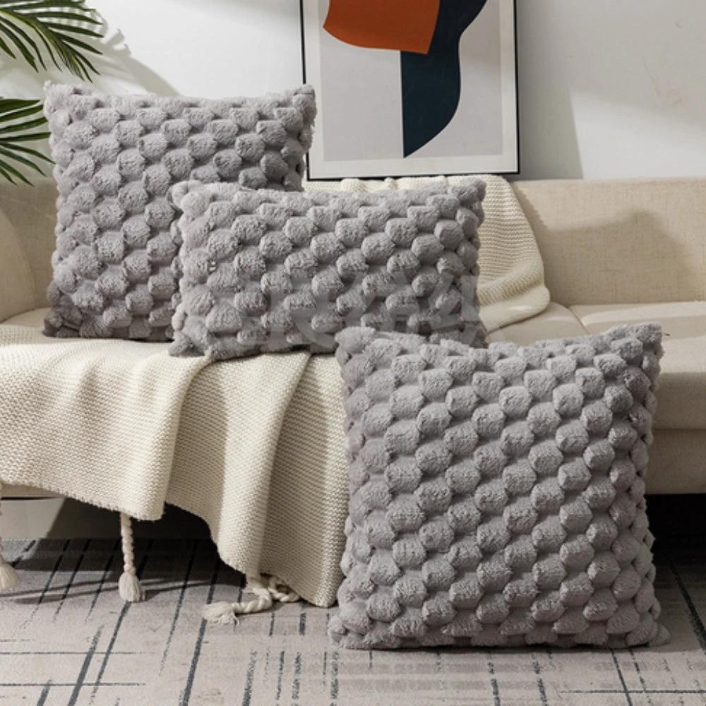 Plush Marshmallow Cushion Cover by Casa & Beyond