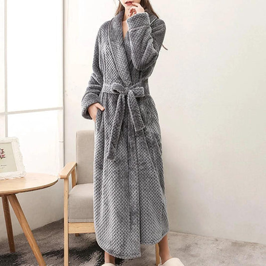 Dreamy Fleece Bathrobe by Casa & Beyond