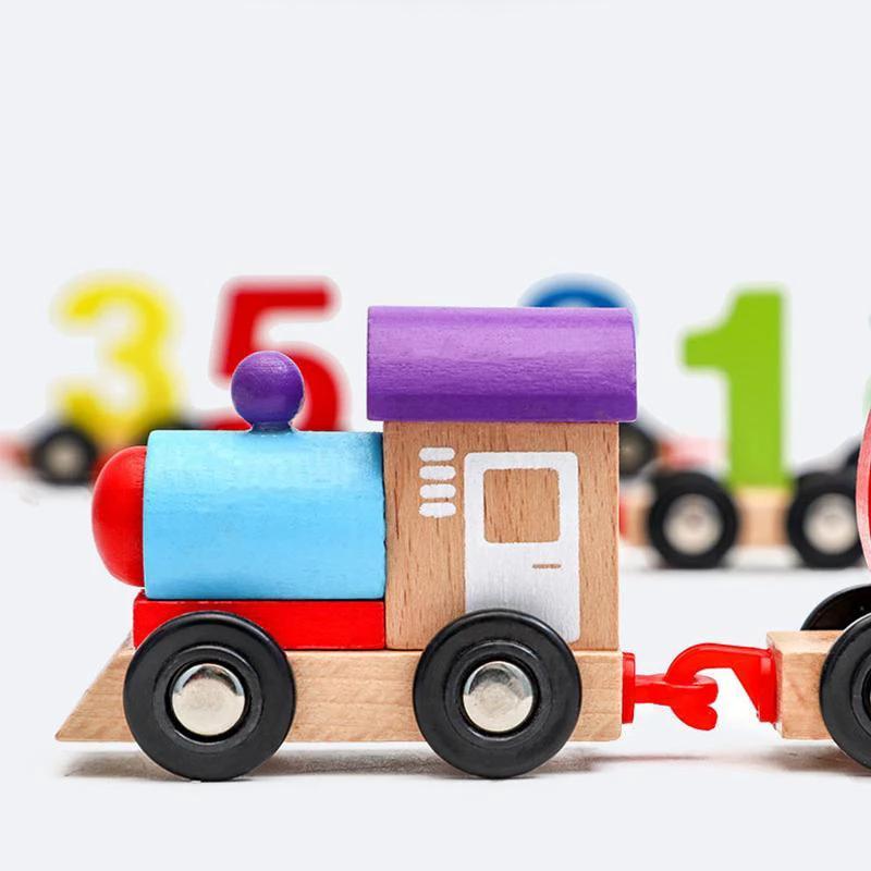 Digital Wooden Pull Toy by Bowlift