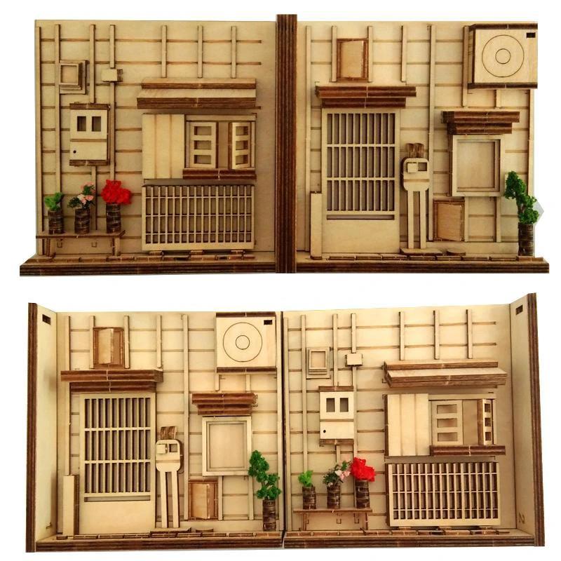 Assembly kit for DIY shelf decoration by Bowlift