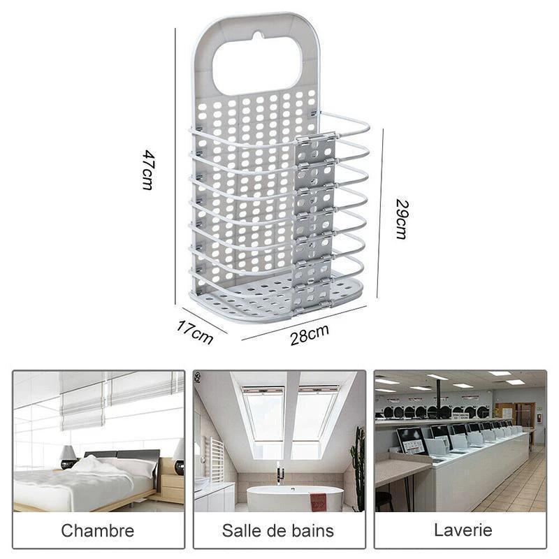 Collapsible laundry basket household by Bowlift