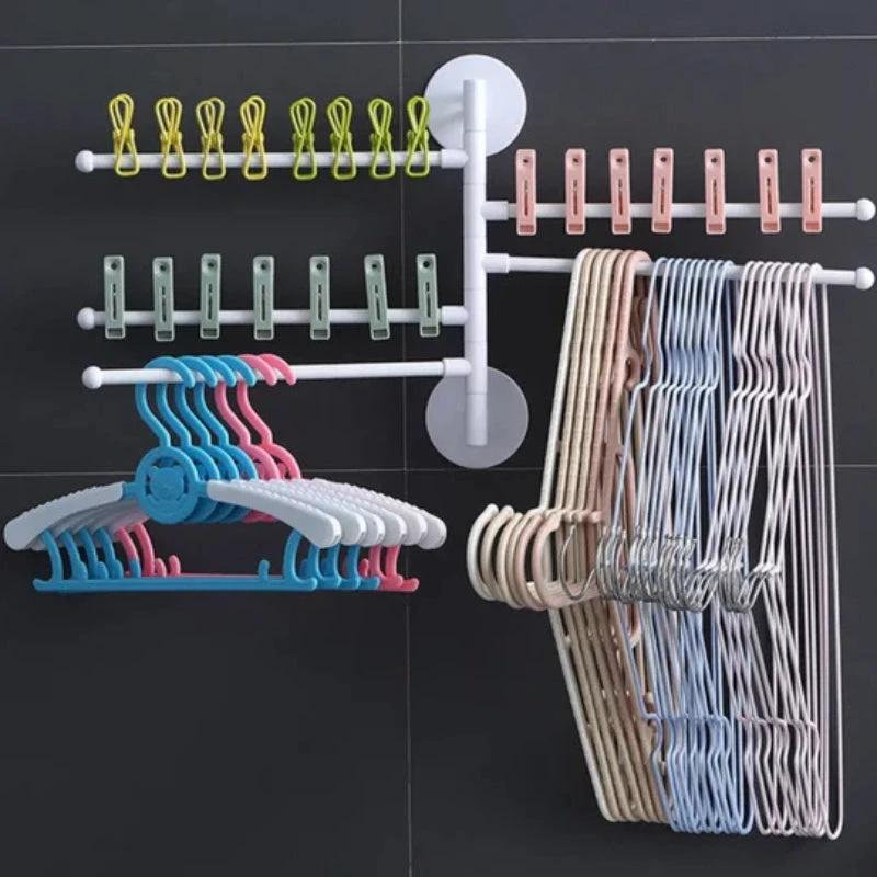 Collapsible, rotating wall mount and towel holder Bowlift by Bowlift